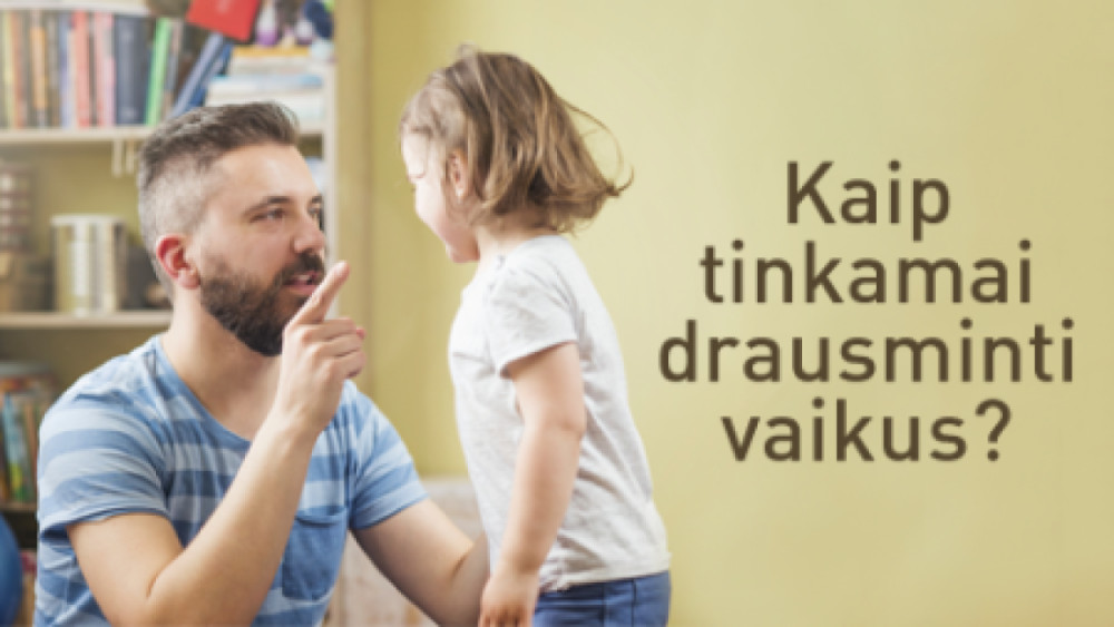 Kaip tinkamai drausminti vaikus?