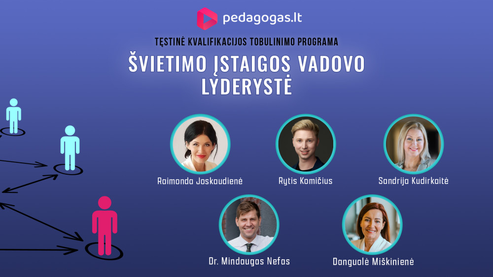 ŠVIETIMO ĮSTAIGOS VADOVO LYDERYSTĖ