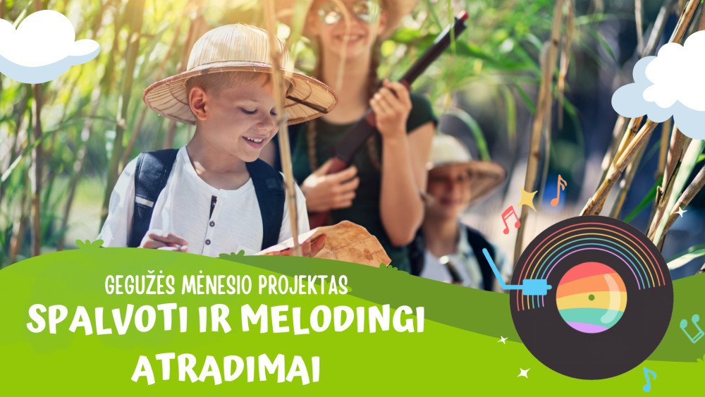 Gegužė – spalvoti ir melodingi atradimai. Savaičių veiklų planai 3-5 metų vaikams